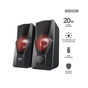 Акустична система Trust GXT 610 Argus Illuminated Black (23737) - зменшене зображення 7