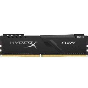 Модуль пам'яті для комп'ютера DDR4 8GB 3466 MHz HyperX FURY Black Kingston Fury (ex.HyperX) (HX434C16FB3/8) зображення 1