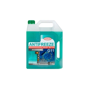 Антифриз SAMSON EU-Standard G11 (-40) 5кг. (зелений) (800954) зображення 1