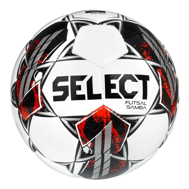 Мяч футзальный Select Samba v22 біло-сріблястий Уні 4 (5703543298402) - изображение 1