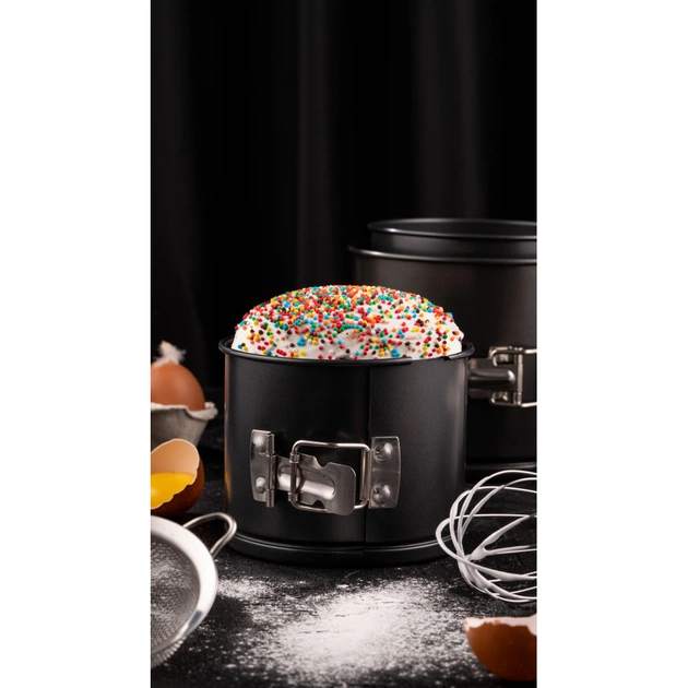 Форма для випікання Ardesto Gemini Easter Cake Round Detachable 12 x 10 см (AR2505G) - picture 7