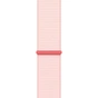 Ремінець до смарт-годинника Apple 45mm Light Pink Sport Loop (MT5F3ZM/A) - зменшене зображення 2