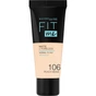 Тональний крем Maybelline New York Fit Me Matte + Poreless 106 - Peach Beige 30 мл (3600531550950) - зменшене зображення 1