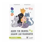 Альбом для малювання Rosa Kids на спіралі Cats Friendship А4 20 аркушів (4823098542971) - зменшене зображення 1