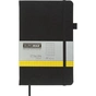Книга записная Buromax Etalon 125x195 мм 96 листов в клетку обложка из искусственной кожи Черная (BM.291160-01) - уменьшенное изображение 1