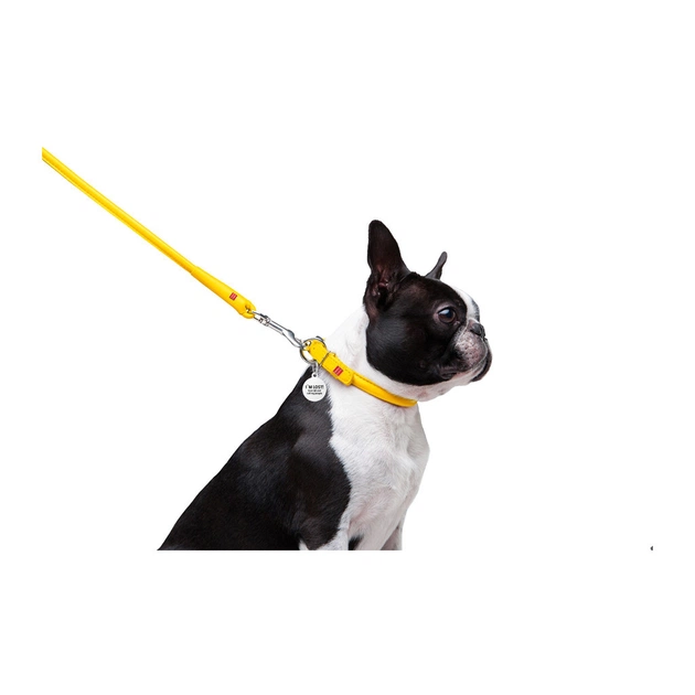 Повідець для собак WAUDOG Glamour круглий XS d 8 мм Д 122 см жовтий (33778) - picture 4