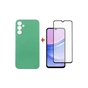 Чохол до мобільного телефона Dengos Kit for Samsung Galaxy A15 case + glass (Mint) (DG-KM-59) - зменшене зображення 1