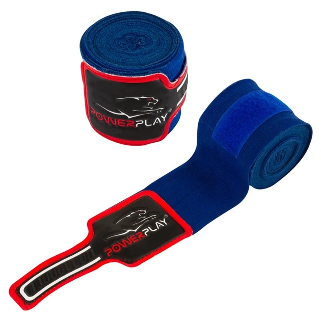 Бинт для спорту PowerPlay 3046 3 м Blue (PP_3046_3m_Blue) - зображення 1
