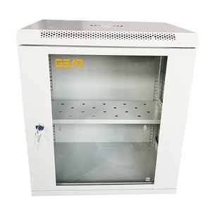 Шкаф настенный Gear4 15U 19" 600x600x750 мм, PREMIUM, + полка 19", grey (GWMSN-15U-600-600G) изображение 1