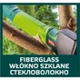 Сокира Verto 880 грамм, обух 600 грамм, рукоятка из стекловолокна (05G201) - зменшене зображення 3