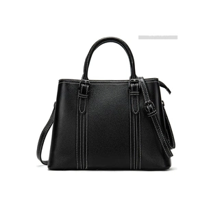 Сумка Vintage Жіноча у шкірі флотар Чорна (14861) зображення 1