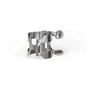 Лігатура для кларнета D'Addario H-Ligature & Cap For Bb Clarinet Silver-Plated (HCL1S) - зменшене зображення 2