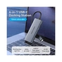 Концентратор Vention USB-C 6-in-1 3xUSB 3.0 + HDMI 4K30Hz + SD/TF 0.15m (TOOHB) - зменшене зображення 5