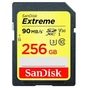 Карта пам'яті SanDisk 256GB SDXC class 10 V30 A1 UHS-I U3 4K Extreme (SDSDXVF-256G-GNCIN) - зменшене зображення 1