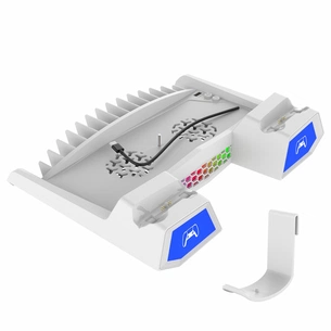 Зарядний пристрій iPega для Sony PlayStation 5 Slim з зарядкою для геймпадів (PG-P5S023) зображення 1