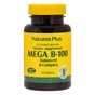 Вітамін Natures Plus B-комплекс повільного вивільнення, MEGA В-100, Nature's Plus (NTP1430) - зменшене зображення 1