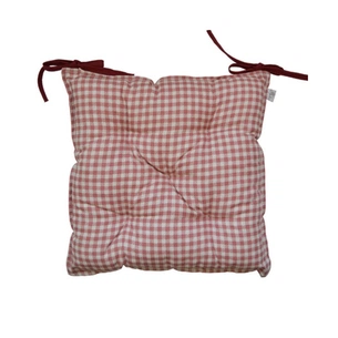 Подушка на стілець Прованс Глорiя Клітинка 40х40 (4823093420205) зображення 1