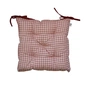 Подушка на стілець Прованс Глорiя Клітинка 40х40 (4823093420205) - зменшене зображення 1