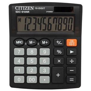 Калькулятор Citizen SDC-810NR зображення 1