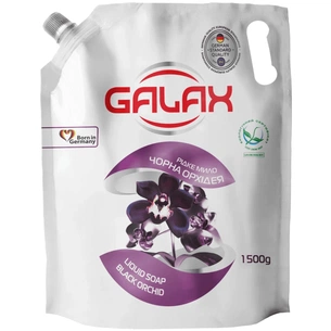 Рідке мило Galax Чорна орхідея дой-пак 1500 г (4260637721686) зображення 1