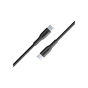 Дата кабель USB-C to USB-C 1.0m Promate (xcord-cc.black) - зменшене зображення 1