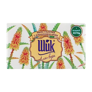 Тверде мило Shik Алое вера 5 х 70 г (4820023360068) изображение 1