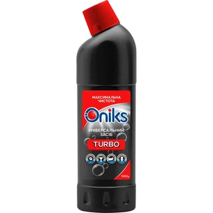 Рідина для чищення ванн Oniks Turbo Універсальний засіб 1 кг (4820191760486) зображення 1