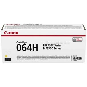 Картридж Canon 064H Yellow 10K (4932C001) зображення 1