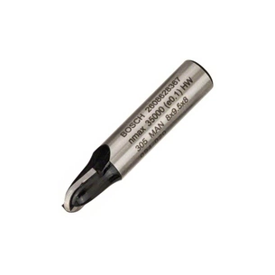 Фреза Bosch Professional галтельна, Std, S8, R4, D8, L9.2 (2.608.628.367) зображення 1