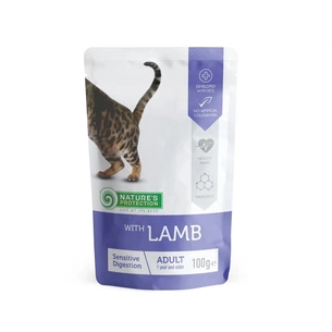 Вологий корм для кішок Nature's Protection Sensitive digestion with Lamb 100 г (KIK45691) зображення 1