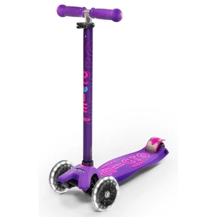 Самокат Micro Maxi Deluxe Purple LED (MMD066) зображення 1