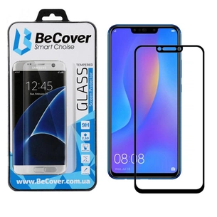 Скло захисне BeCover Huawei P Smart+ Black (702570) зображення 1