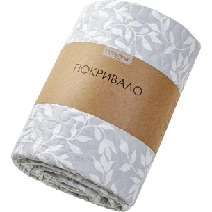 Покривало Home Line стьобане (біло-сірий) 160х210 (178340) зображення 1