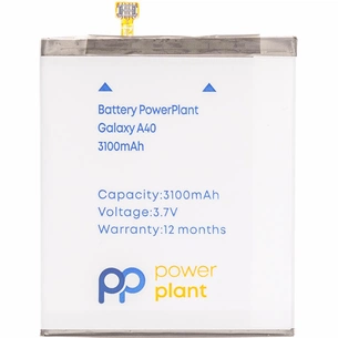 Акумуляторна батарея PowerPlant Samsung Galaxy A40 (EB-BA405ABE) 3100mAh (SM170692) зображення 1