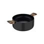 Каструля Bergner Earth black, з кришкою 28 см, 6 л (BG-32037-BK) - зменшене зображення 3