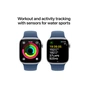 Смарт-годинник Apple Watch Series 10 GPS 42mm Silver Aluminium Case with Denim Sport Band - S/M (MWWA3QH/A) - уменьшенное изображение 4