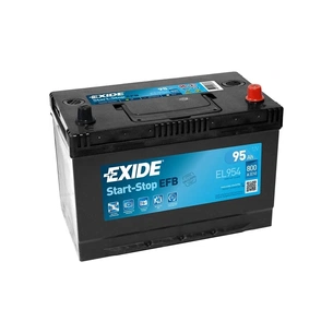 Акумулятор автомобільний EXIDE EXCELL 95Ah ASIA Ев (-/+) (760EN) (EB954) зображення 1
