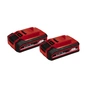 Акумулятор до електроінструменту Einhell Twinpack PXC Plus, 18В, 2х4Ah, 1.25кг (4511629) - зменшене зображення 2