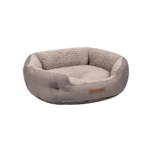 Лежак для тварин Pet Fashion BRIG 58х48х20 см кавовий (4823082441488) зображення 1