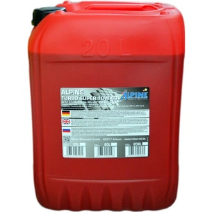 Моторна олива Alpine 10W-40 Turbo Super SHPD 20л (0345-20) зображення 1