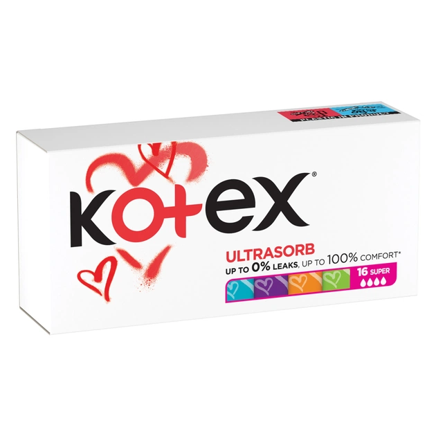 Тампони Kotex Super 16 шт. (5029053534572) - picture 2