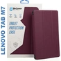 Чохол до планшета BeCover Smart Case Lenovo Tab M7 TB-7305 / M7 (3rd gen) TB-7306 Red Wine (705977) - зменшене зображення 1