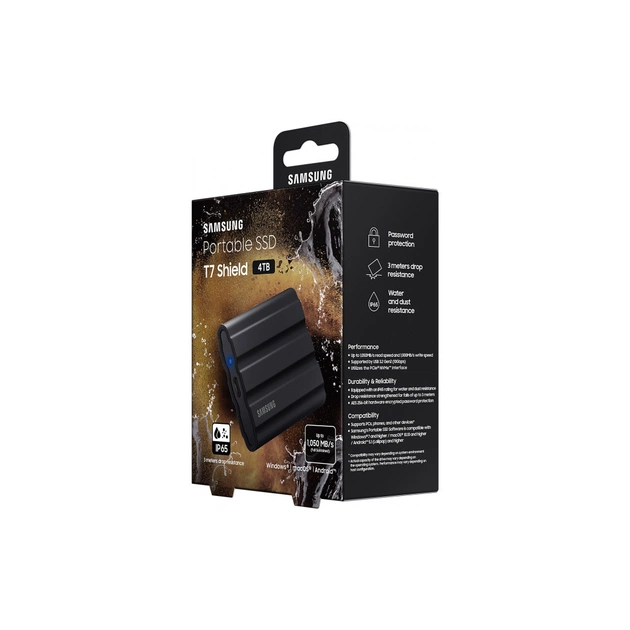 Накопичувач SSD USB 3.2 2TB T7 Shield Samsung (MU-PE2T0S/EU) - picture 11