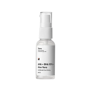 Пилинг для лица Sane С экстрактом алоэ + AHA + BHA 10% 30 мл (4820266830441) изображение 1