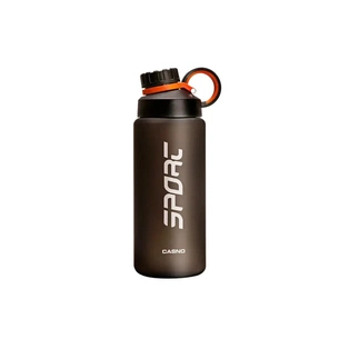 Пляшка для води Casno 800 мл KXN-1242 Чорна (KXN-1242_Black) зображення 1