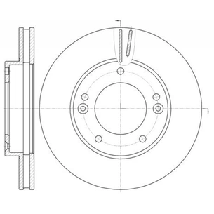 Гальмівний диск REMSA 6992.10 зображення 1