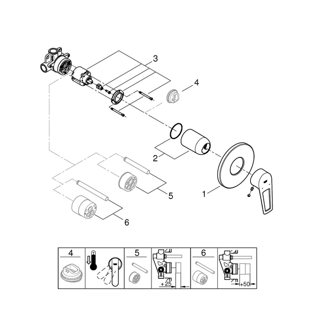 Змішувач Grohe BauLoop New (29042001) - picture 6