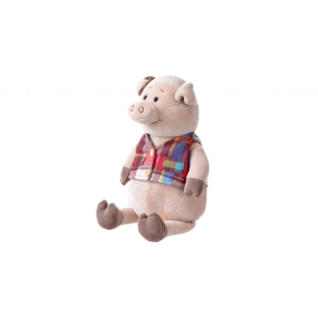 М'яка іграшка Same Toy Свинка в жилеті 35 см (THT723) - зображення 1
