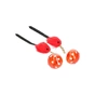Игрушка для кошек Hippie Pet Мячики с мышкой красные 26 см 2 шт (HIPCT18026R) - уменьшенное изображение 1