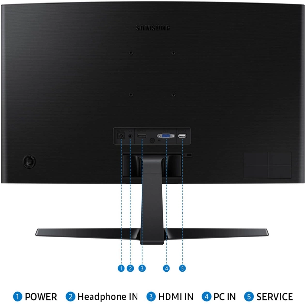 Монітор Samsung LS24D366GAIXCI - зображення 5